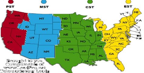 what is central time zone called.